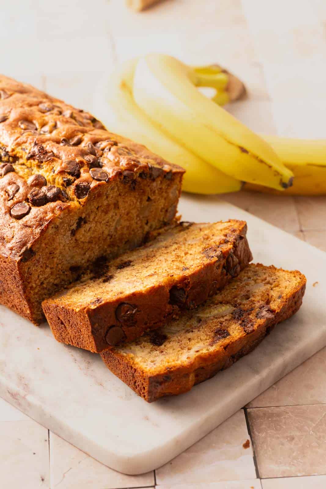 Picture of The Best Olive Oil Banana Bread Recipe (One Bowl) - One Bowl Bakery